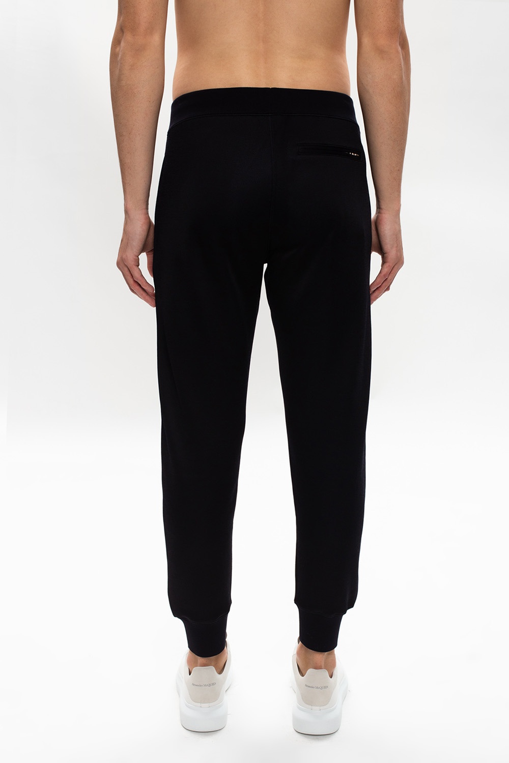 IetpShops Cyprus Black Track pants Alexander McQueen alexander